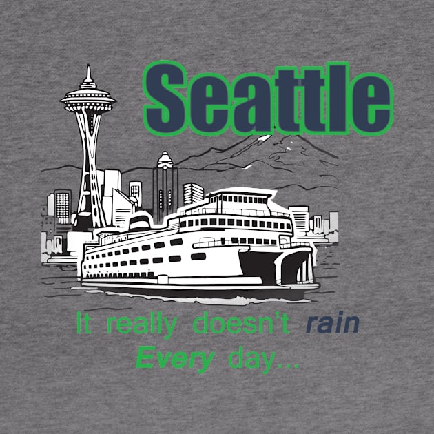 Seattle Washington by artsytee